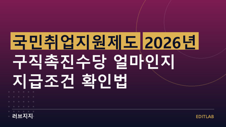 국민취업지원제도