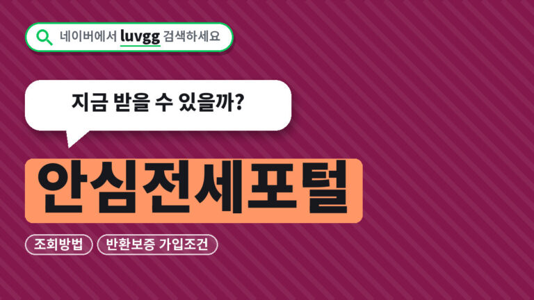 안심전세포털