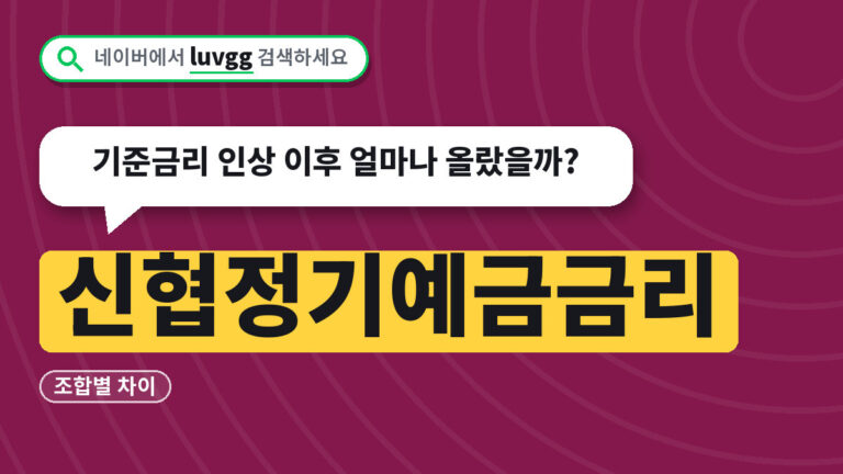 신협정기예금금리